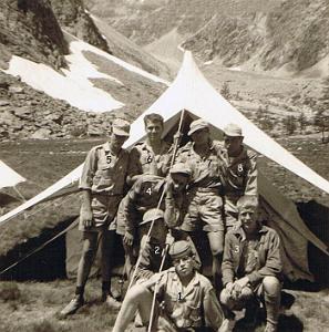 ECOLE D APPRENTISSAGE DE LA MARINE COLO  1963 A EMBRUN CAMP D AILE FROIDE